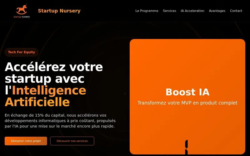 Startup Nursery
